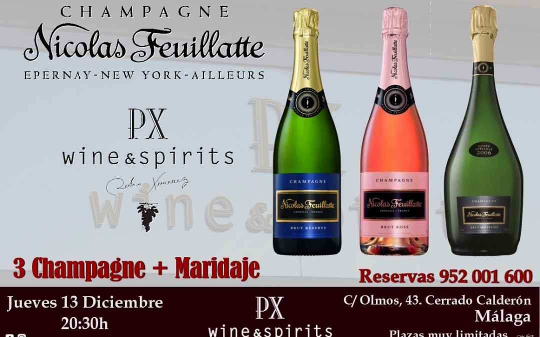 Champagne Tasting & Pairing. **Champagne Nicolás Feuillatte**